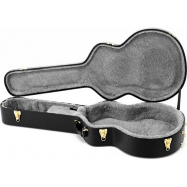 Gretsch Case G6241FT16 Hollow Body Flat Top Black Чехлы и кейсы для электрогитар
