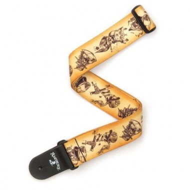 Planet Waves ALCHEMY GOTHIC™ PLANET LOCK STRAP, ROGUES GALLERY Ремни для гитар