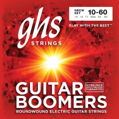 GHS STRINGS GBZW GUITAR BOOMERS™ Cтруны для электрогитар