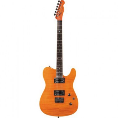 Fender Special Edition Custom Telecaster RW HH AMBER Электрогитары