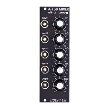 Doepfer A-138bV Mixer Logarithm Vintage Edition Eurorack модули