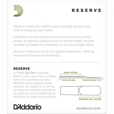 Daddario Woodwinds Djr1035 Reserve Asx- 10 Pack - 3.5 Аксессуары для саксофонов
