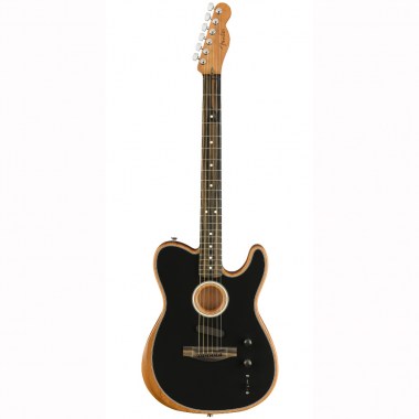 Fender Acoustasonic Tele Bk W/ Bag E Гитары акустические