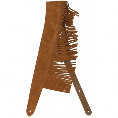 Fender SUEDE FRINGE Strap – BROWN Ремни для гитар