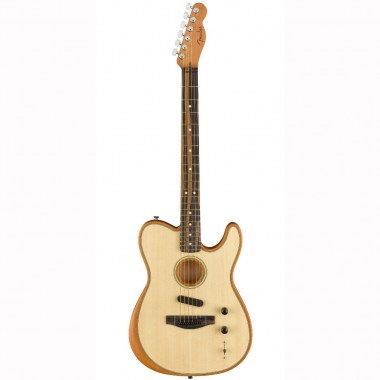 Fender Acoustasonic Tele Nat W/ Bag Гитары акустические