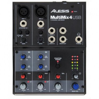 Alesis MULTIMIX 4 USB FX Активные микшерные пульты
