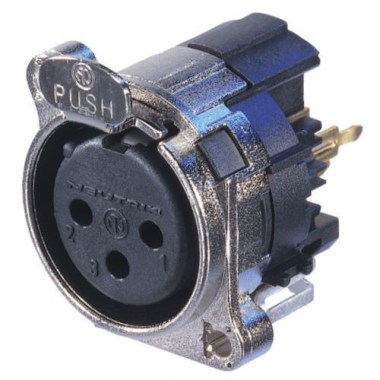 Neutrik NC3FBV1-D Разъемы