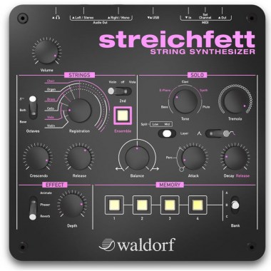 Waldorf Streichfett Настольные цифровые синтезаторы