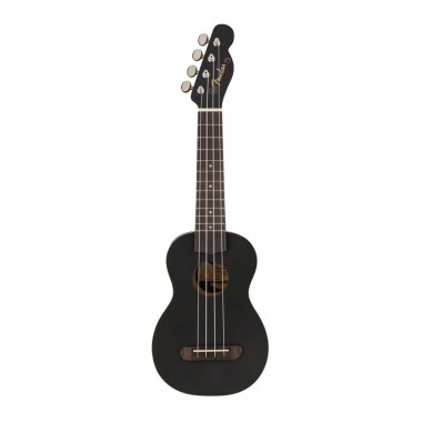 Fender Ukulele VENICE-BLACK Народные инструменты