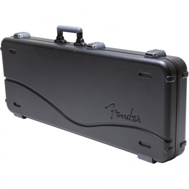 Fender Deluxe Molded Jaguar/Jazzmaster Case, Black Чехлы и кейсы для электрогитар