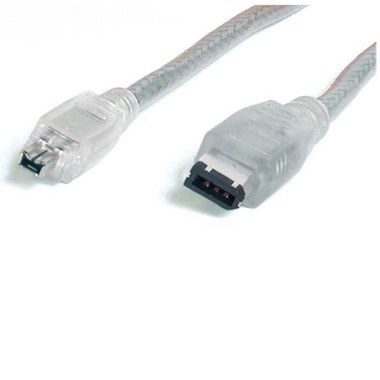 Кабель FireWire 400-400 IEEE1394 4pin-6pin 0,8м Интерфейсные кабели для внешних звуковых карт