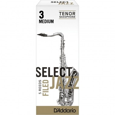 DAddario RSF05TSX3M Select Jazz Filed Tenor Saxophone Reeds, 3M, 5 BX , 3, . Аксессуары для саксофонов