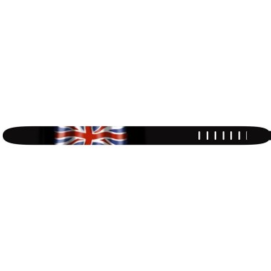 PERRI'S P25LSS-33 UK FLAG Ремни для гитар