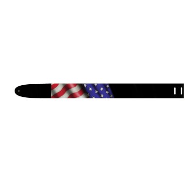 PERRI'S P25LSS-34 USA FLAG Ремни для гитар