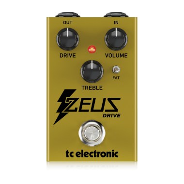 TC Electronic ZEUS DRIVE OVERDRIVE Педали эффектов для гитар