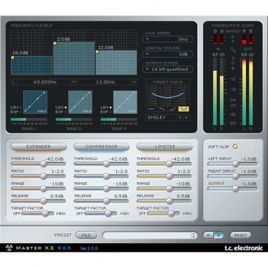 TC Electronic Master X3 for TDM/Pro Tools Виртуальные инструменты и плагины