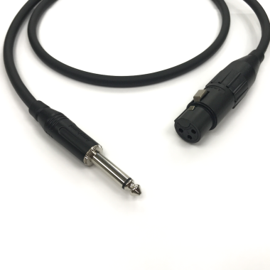 XLR female - Jack 6.3 mm 1/4 mono Amphenol Pro Performance Кабели для подключения микрофонов