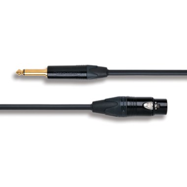 Кабель XLR female - Jack 6.3 mm mono Pro Premium Neutrik Gold длина в ассортименте Микрофонные кабели