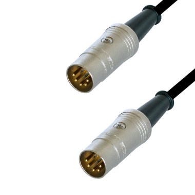 MIDI кабель Din 5 - Din 5 Pro Performance Rean 1м Готовые Custom кабели