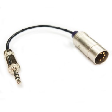 Патч кабель MIDI DIN 5 - minijack 3.5 mm TRS Rean 25 см Кабели MIDI (mid)