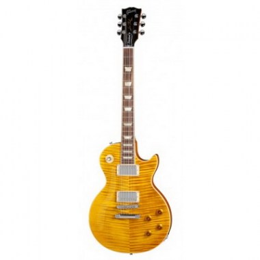 Gibson 2012 Les Paul Standard Premium Plus FINISH TRANS AMBER Электрогитары