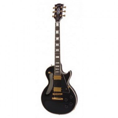 Gibson Custom Les Paul Custom Ebony GOLD Электрогитары