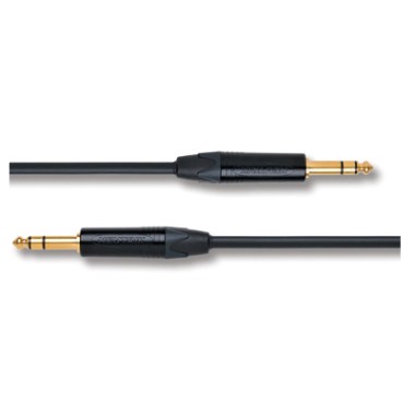 3м профессиональный балансный аудио кабель Neutrik GOLD Jack - Jack 6.3 mm TRS Кабели Jack - Jack 6.3 mm TRS (mon1)