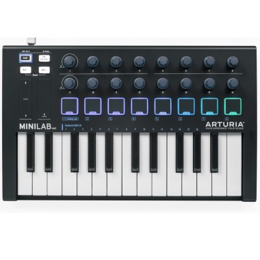 Arturia MiniLab 3 Black Edition MIDI Контроллеры