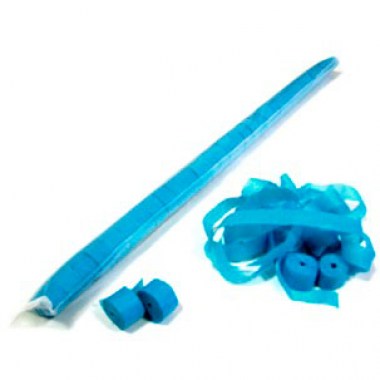 Бумажный серпантин 2смх5м Голубой Аксессуары для света