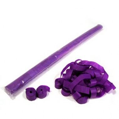 Бумажный серпантин 2смх5м Фиолетовый Аксессуары для света