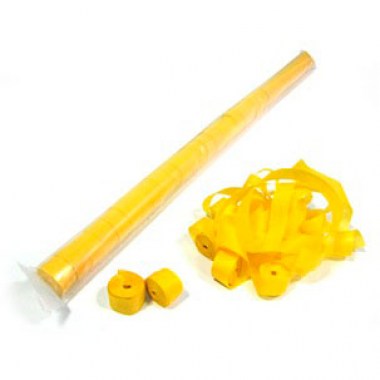 Бумажный серпантин 2смх5м Желтый Аксессуары для света
