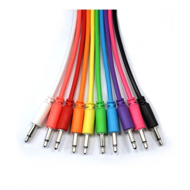 Patch Cables (15см) 5 шт Патч кабели для аналоговых синтезаторов и звуковых модулей