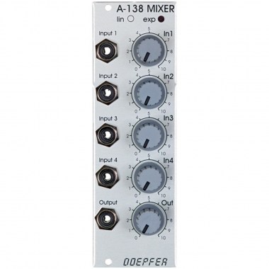 Doepfer A-138b Mixer Logarithm Eurorack модули