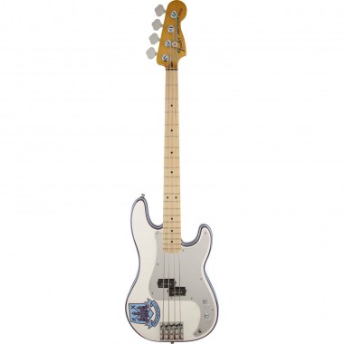 Fender STEVE HARRIS Precision Bass MN Olympic White Бас-гитары