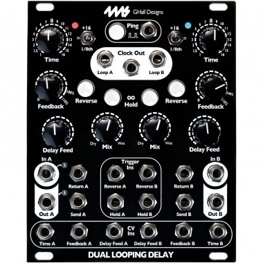 4MS DLD Black Faceplate Аксессуары для модульных синтезаторов