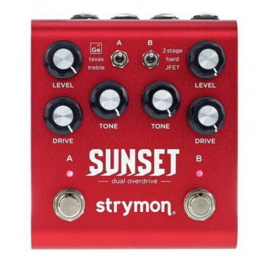 Strymon Sunset Dual Overdrive Оборудование гитарное