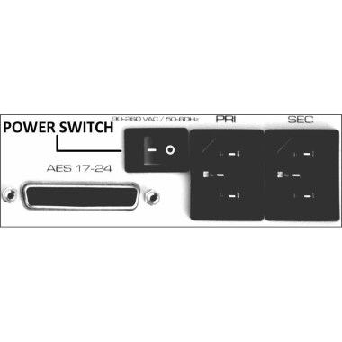 Merging Technologies Horus Secondary PSU Option: Mandatory when using > 3 AD Modules Различное Музыкальное Оборудование