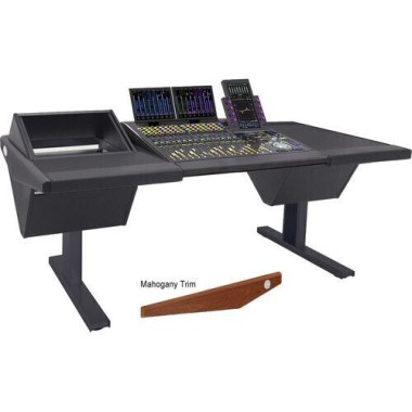 Argosy Avid S6 EG4-S6-3B-RD-B-M-B 3 Bucket Wide, 8sp Rack Left, Desk Right, Mahogany EPs, Black legs Различное Музыкальное Оборудование