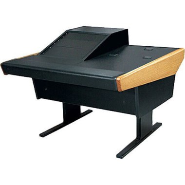 Argosy Universal 50-V1R1003-B-O w/25" Flat Desk Insert,1) VR1003 Rack Unit & Oak End Panels Различное Музыкальное Оборудование
