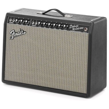Fender '65 Deluxe Reverb 1x12" 22-watt tube combo amp - black Различное Музыкальное Оборудование