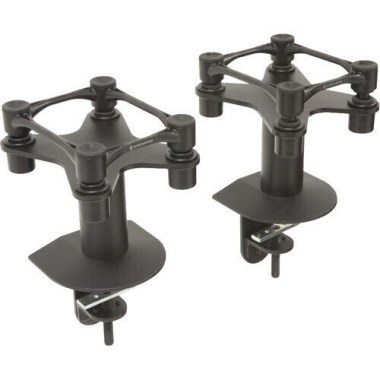 Argosy SPMF-AP160-5-B-Pair Pair Speaker Mounts w/Model 160 Aperta Platforms, 6.1"w x 7.5" d, Flex Mount Clamp in Black (7.75") Различное Музыкальное Оборудование