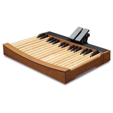 Viscount MIDI Bass Pedal 32 N. - Straight Flat Dark or Light Oak Различное Музыкальное Оборудование