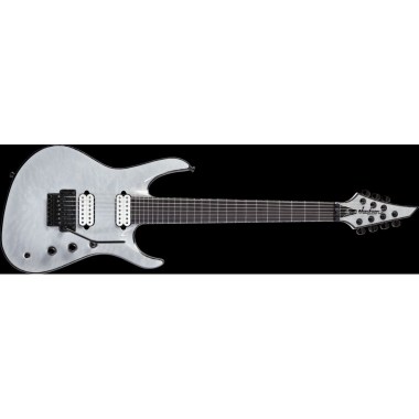 JACKSON Chris Broderick Soloist 7, Ebony Fingerboard, Trans White, w/case Различное Музыкальное Оборудование