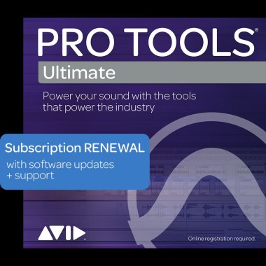 AVID Pro Tools | Ultimate Annual Subscription - Renewal (Electronic Delivery) Различное Музыкальное Оборудование