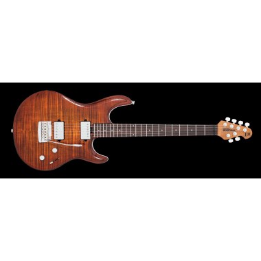 Music Man BFR Luke 3 HH - Hazel Flame - Figured Roasted Maple/Rosewood - No Pickguard Различное Музыкальное Оборудование