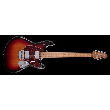 Music Man StingRay Guitar HH Trem - Vintage Sunburst - Figured Roasted Maple/Maple - Shell Различное Музыкальное Оборудование