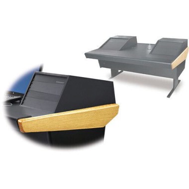 Argosy Universal 70-70V2R1005-B-O w/25" Flat Desk Insert, 2)VR1005 Rack units & Oak End Panels Различное Музыкальное Оборудование