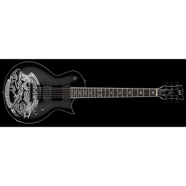 ESP LTD WA-WARBIRD Black W Graphic Различное Музыкальное Оборудование