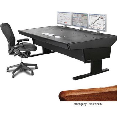 Argosy 90V Universal 90-V2NR-B-M w/ 87" Desk Inserts & Mahogany End Panels (No Racks) Различное Музыкальное Оборудование