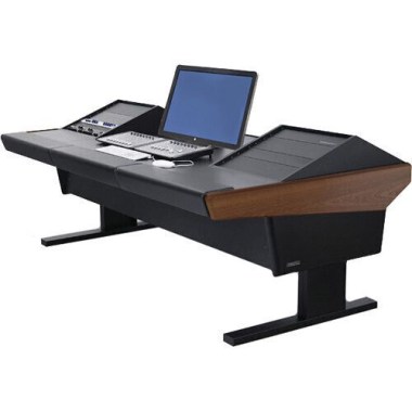 Argosy 90V Universal 90-90V2R-VR1000-B-M w/ 46" Desk Inserts, 2)VR1000 Racks & Mahogany End Panels Различное Музыкальное Оборудование